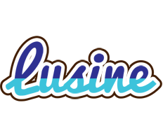 Lusine raining logo