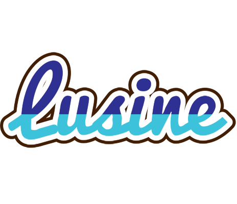 Lusine raining logo