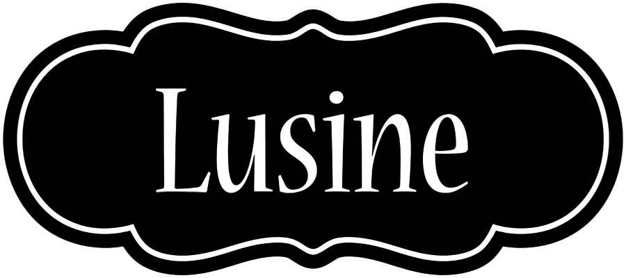 Lusine welcome logo