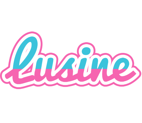 Lusine woman logo