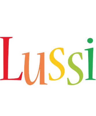 Lussi birthday logo