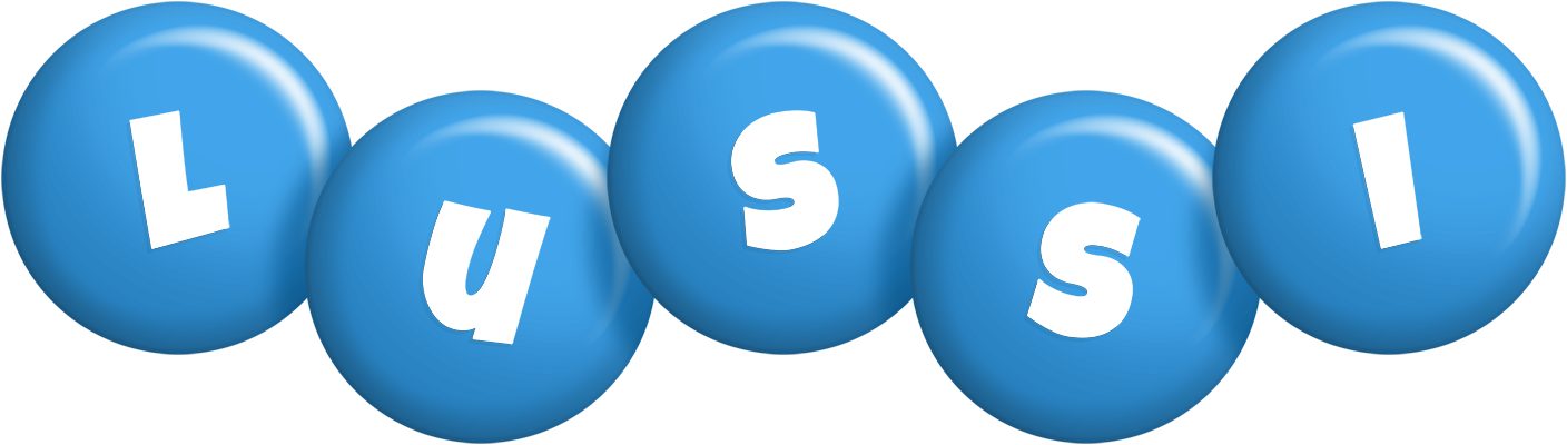 Lussi candy-blue logo