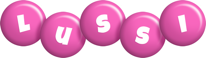 Lussi candy-pink logo