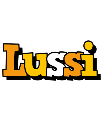 Lussi cartoon logo