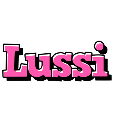 Lussi girlish logo