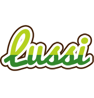 Lussi golfing logo