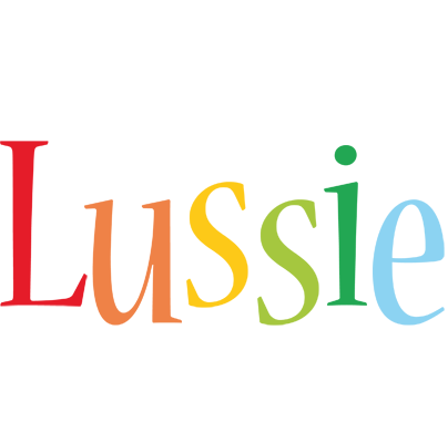 Lussie birthday logo