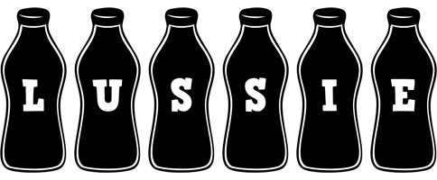 Lussie bottle logo