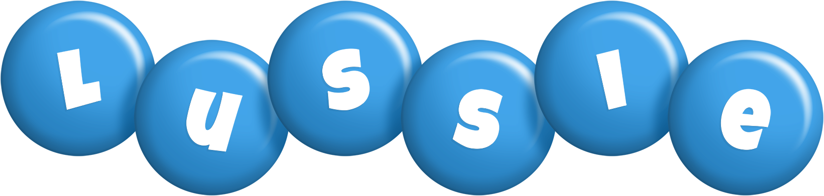 Lussie candy-blue logo