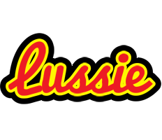 Lussie fireman logo