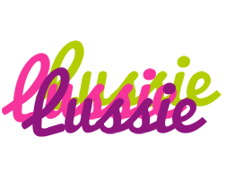 Lussie flowers logo