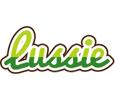 Lussie golfing logo