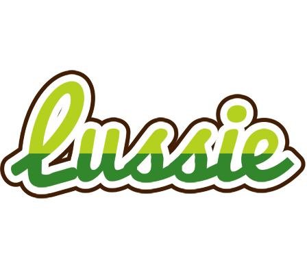 Lussie golfing logo