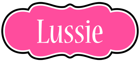 Lussie invitation logo