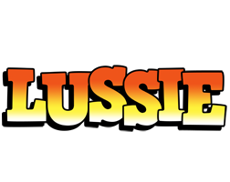 Lussie sunset logo