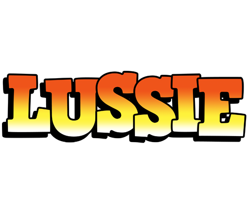 Lussie sunset logo