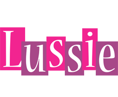 Lussie whine logo