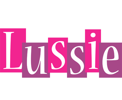 Lussie whine logo