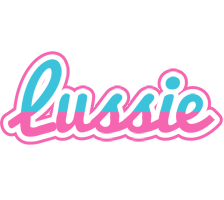 Lussie woman logo