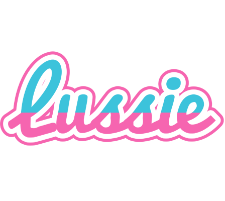Lussie woman logo