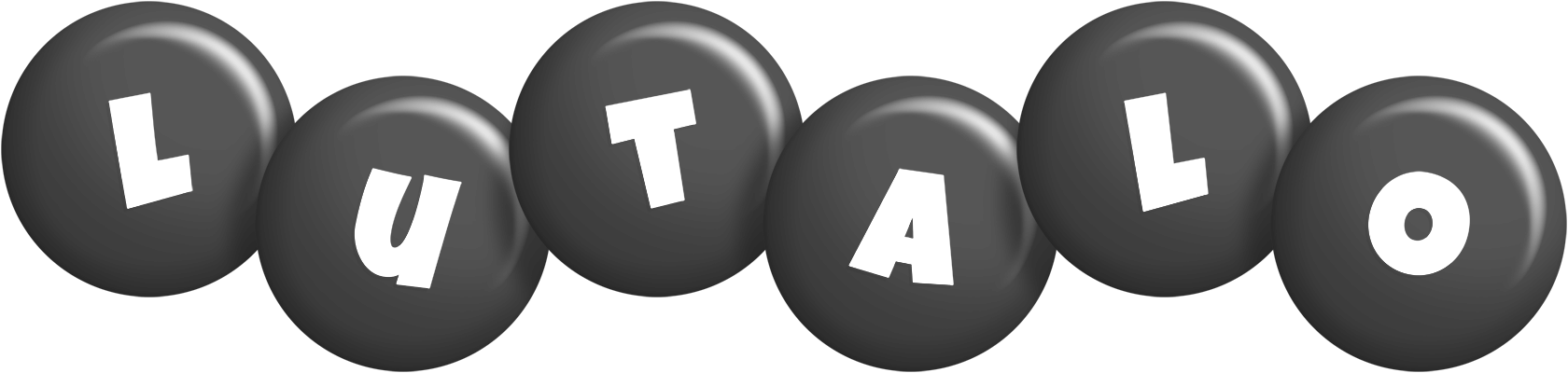 Lutalo candy-black logo