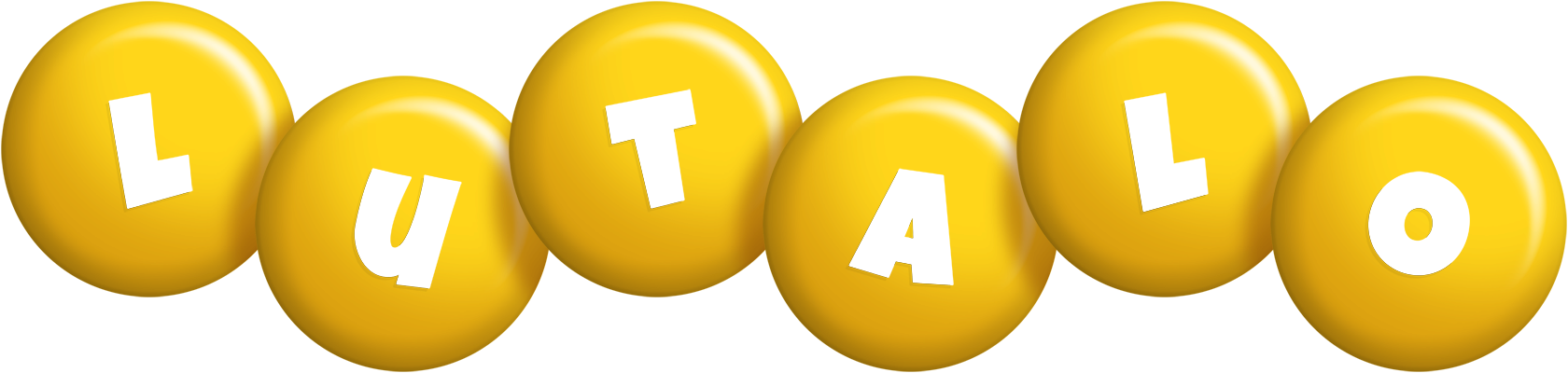 Lutalo candy-yellow logo