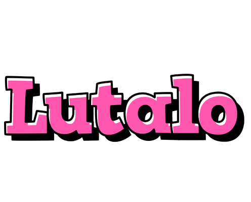 Lutalo girlish logo
