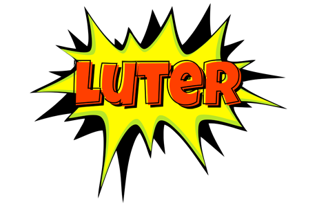 Luter bigfoot logo