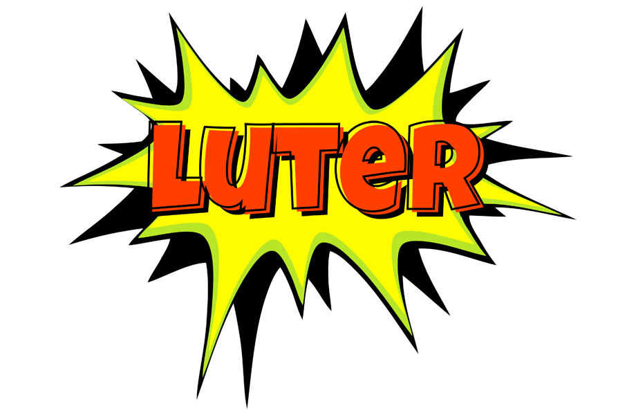 Luter bigfoot logo