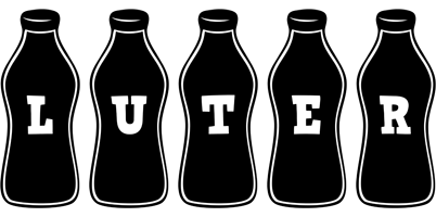Luter bottle logo
