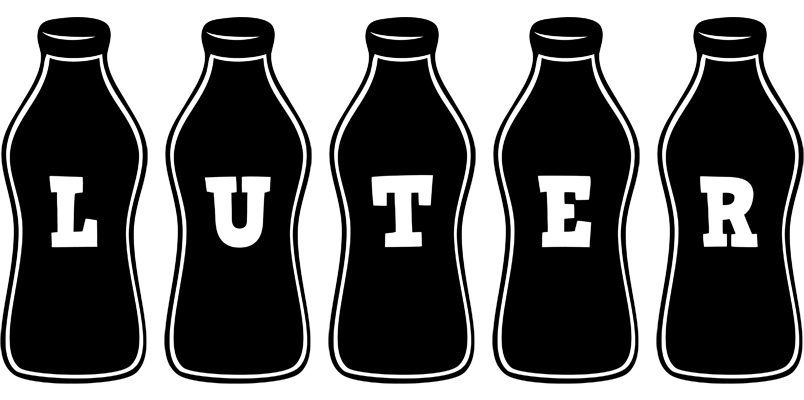 Luter bottle logo