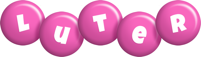 Luter candy-pink logo