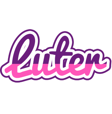 Luter cheerful logo