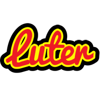 Luter fireman logo