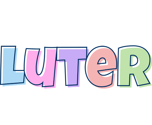 Luter pastel logo