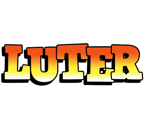 Luter sunset logo