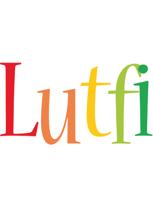 Lutfi birthday logo
