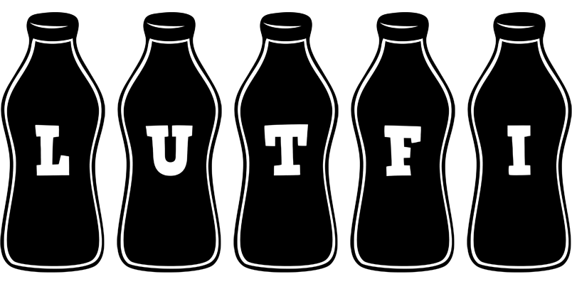 Lutfi bottle logo