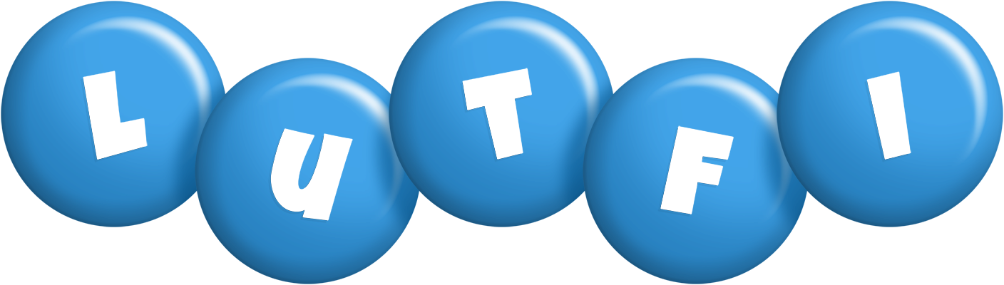 Lutfi candy-blue logo