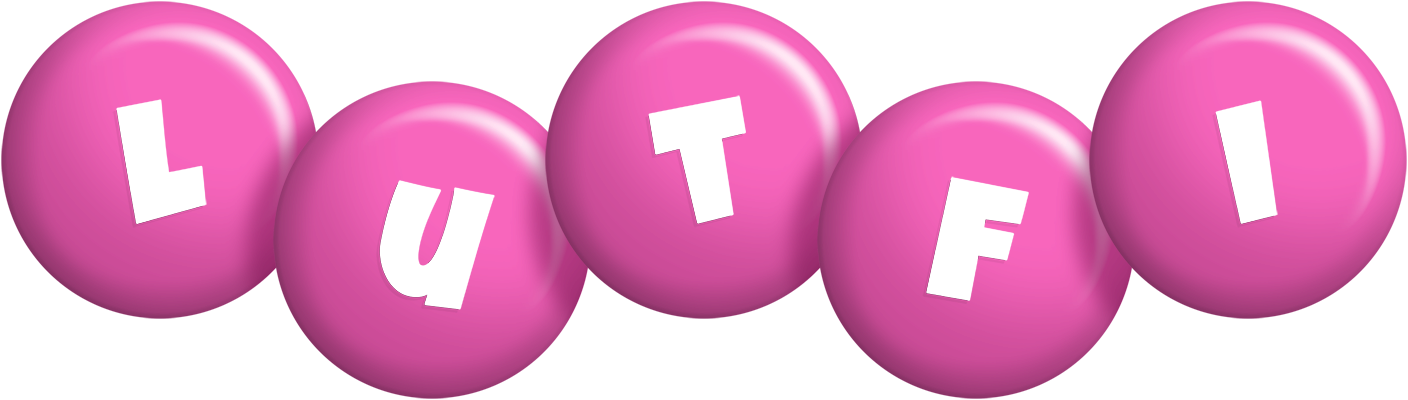 Lutfi candy-pink logo
