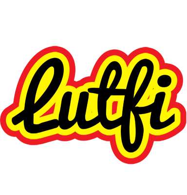 Lutfi flaming logo