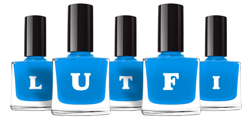 Lutfi glossy logo