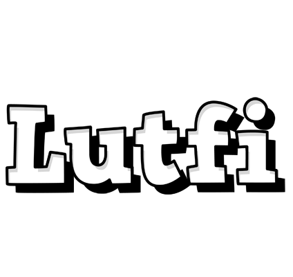 Lutfi snowing logo