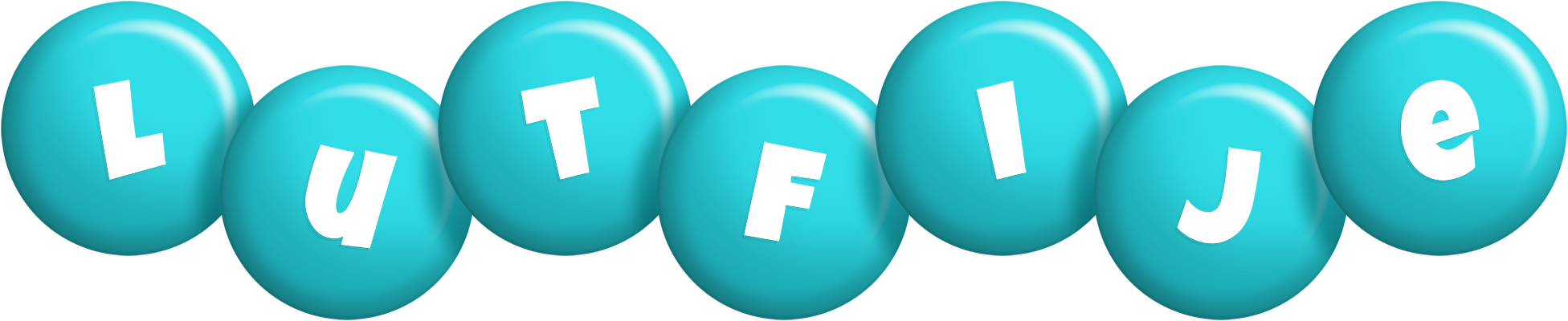 Lutfije candy-azur logo