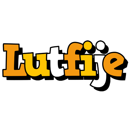 Lutfije cartoon logo