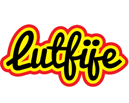 Lutfije flaming logo