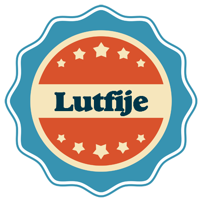 Lutfije labels logo