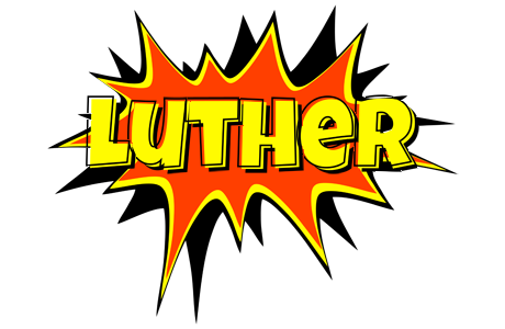 Luther bazinga logo