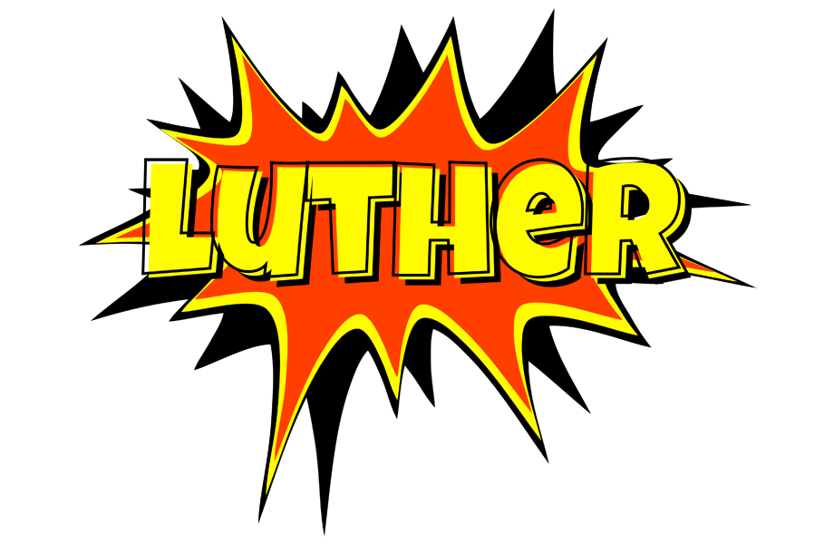 Luther bazinga logo