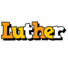 Luther cartoon logo